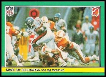54 Tampa Bay Buccaneers Defense One Leg Takedown